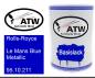 Preview: Rolls-Royce, Le Mans Blue Metallic, 95.10.211: 500ml Lackdose, von ATW Autoteile West.